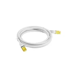 Patchcord Lanberg S/FTP kat.6A 20m LSZH CU fluke passed szary