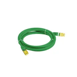 Patchcord Lanberg S/FTP kat.6A 20m LSZH CU fluke passed zielony