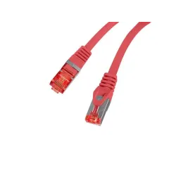 Patchcord Lanberg S/FTP kat.6 2m LSZH CU fluke passed czerwony