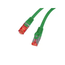 Patchcord Lanberg S/FTP kat.6 1,5m LSZH CU fluke passed zielony