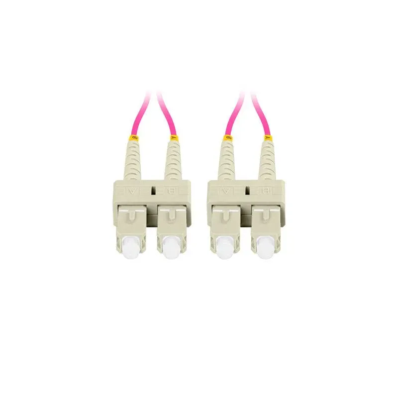 Patchcord światłowodowy Lanberg MM SC/UPC-SC/UPC DUPLEX 3.0mm OM4 50/125