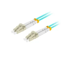 Patchcord światłowodowy Lanberg MM LC/UPC-LC/UPC DUPLEX 3.0mm OM3 50/125