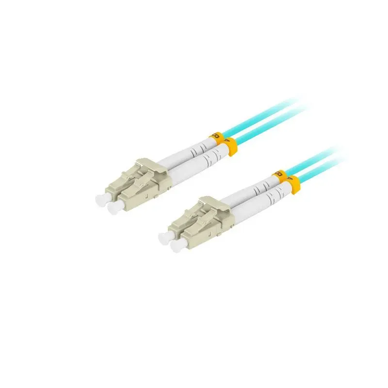 Patchcord światłowodowy Lanberg MM LC/UPC-LC/UPC DUPLEX 3.0mm OM3 50/125