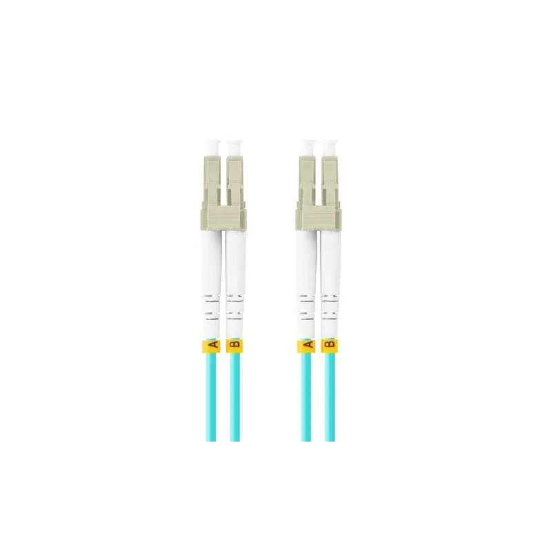 Patchcord światłowodowy Lanberg MM LC/UPC-LC/UPC DUPLEX 3.0mm OM3 50/125