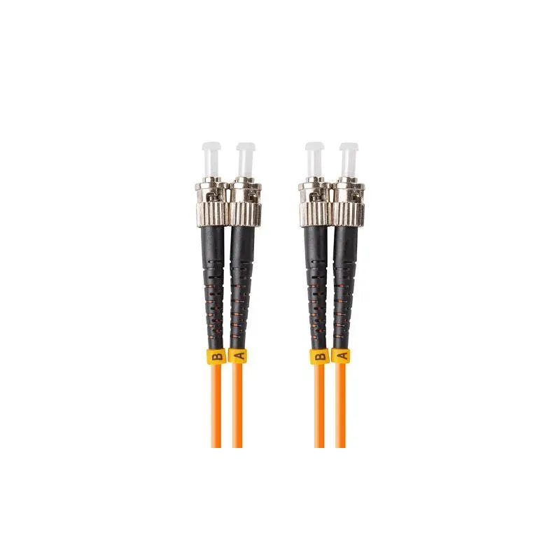 Patchcord światłowodowy Lanberg MM ST/UPC-ST/UPC DUPLEX 3.0MM OM2 50/125