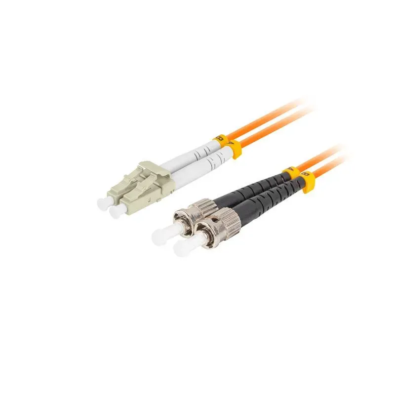 Patchcord światłowodowy Lanberg MM ST/UPC-LC/UPC DUPLEX 3.0MM OM2 50/125