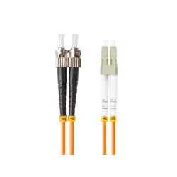 Patchcord światłowodowy Lanberg MM ST/UPC-LC/UPC DUPLEX 3.0MM OM2 50/125