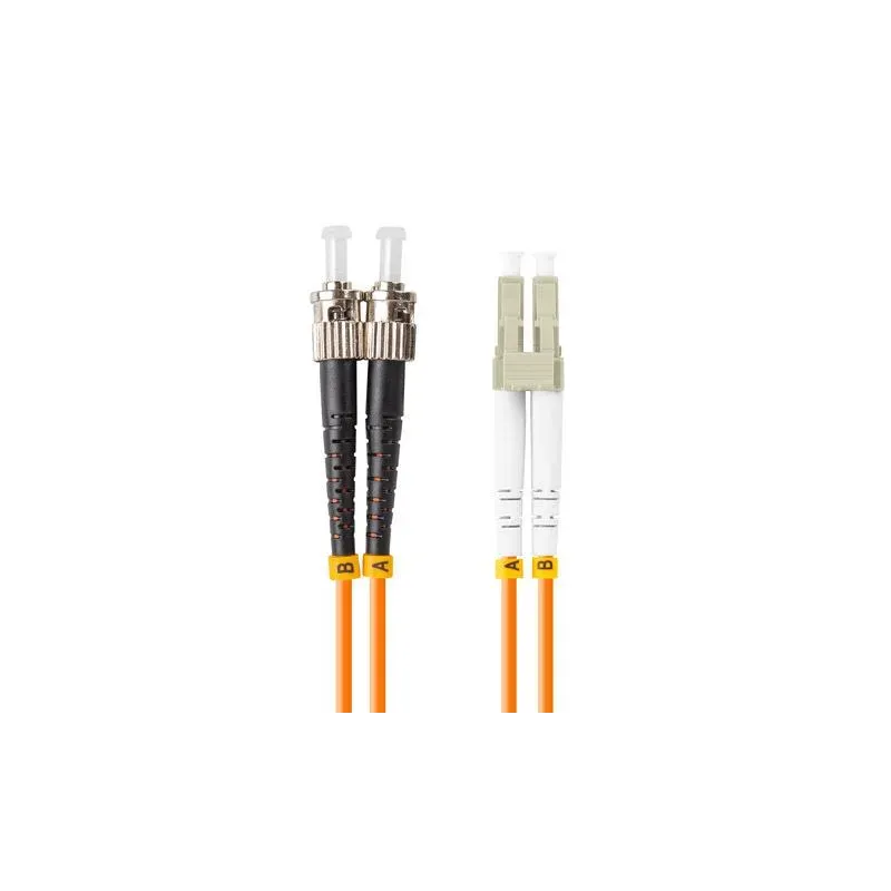 Patchcord światłowodowy Lanberg MM ST/UPC-LC/UPC DUPLEX 3.0MM OM2 50/125