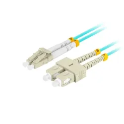 Patchcord światłowodowy Lanberg MM LC/UPC-SC/UPC DUPLEX 3.0MM OM3 50/125
