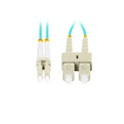 Patchcord światłowodowy Lanberg MM LC/UPC-SC/UPC DUPLEX 3.0MM OM3 50/125