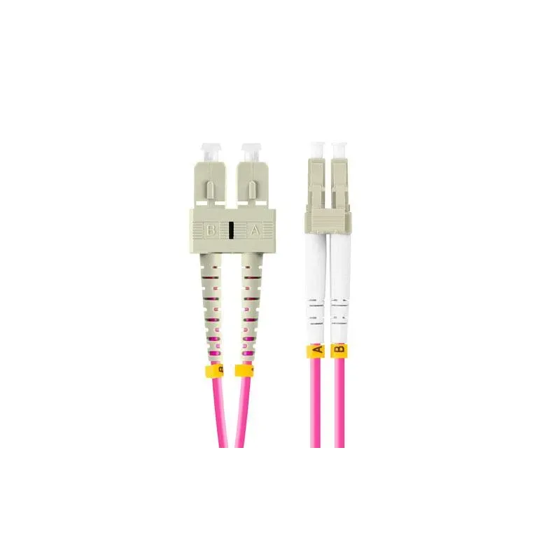 Patchcord światłowodowy Lanberg MM LC/UPC-SC/UPC DUPLEX 3.0MM OM4 50/125