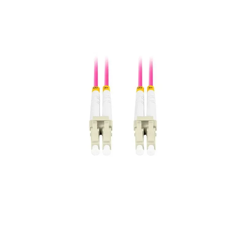 Patchcord światłowodowy Lanberg MM LC/UPC-LC/UPC DUPLEX 3.0MM OM4 50/125