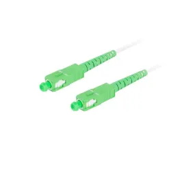 Patchcord światłowodowy 3,0 mm — FO-SASA-SS31-0300-WH