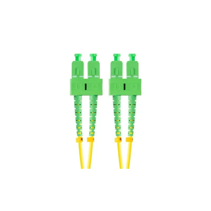 Patchcord światłowodowy Lanberg SM SC/APC-SC/APC DUPLEX 3.0mm LSZH G657A1