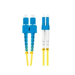 Patchcord światłowodowy Lanberg SM SC/UPC-LC/UPC DUPLEX 3.0mm LSZH G657A1