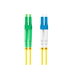 Patchcord światłowodowy Lanberg SM LC/APC-LC/UPC DUPLEX 3.0mm LSZH G657A1