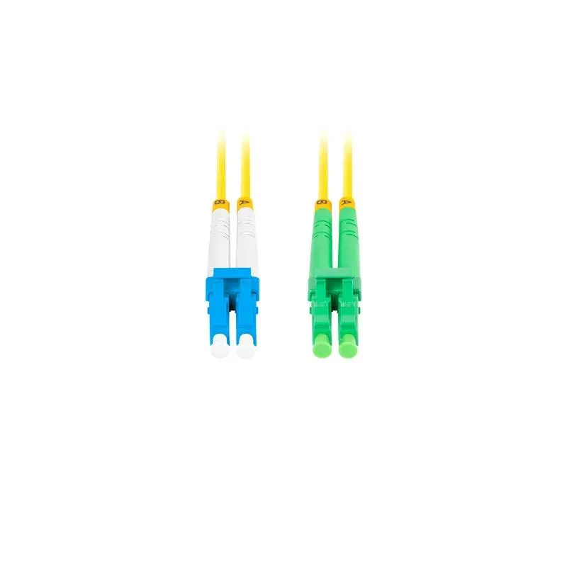 Patchcord światłowodowy Lanberg SM LC/APC-LC/UPC DUPLEX 3.0mm LSZH G657A1