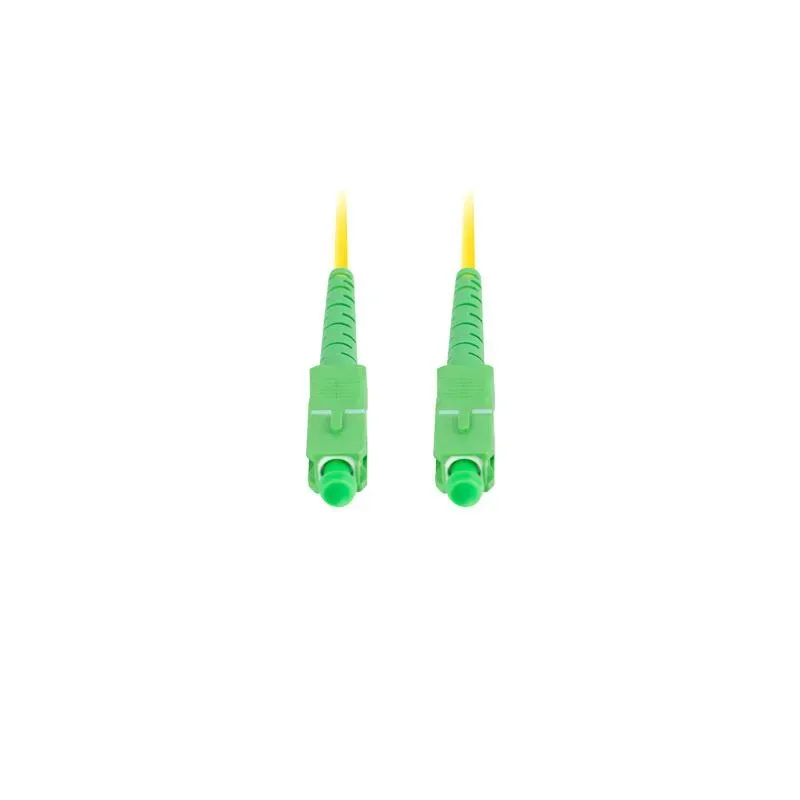 Patchcord światłowodowy Lanberg SM SC/APC-SC/APC SIMPLEX 3.0MM LSZH G657A1