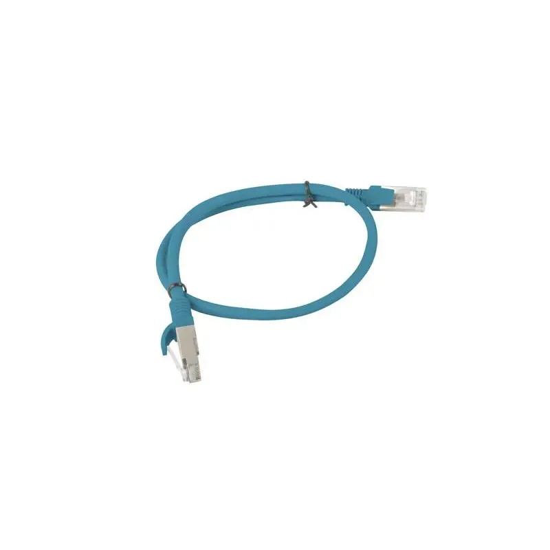 Patchcord Lanberg UTP kat.5e 0,5m niebieski