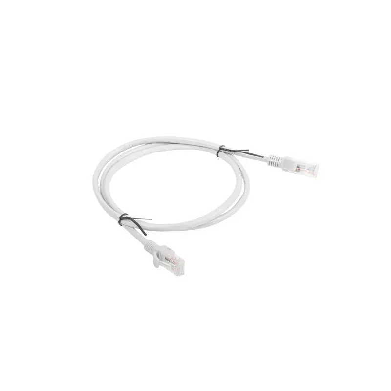 Patchcord Lanberg UTP kat.6 1m szary