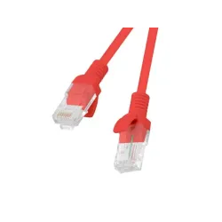 Patchcord Lanberg UTP kat.5e 1,5m czerwony