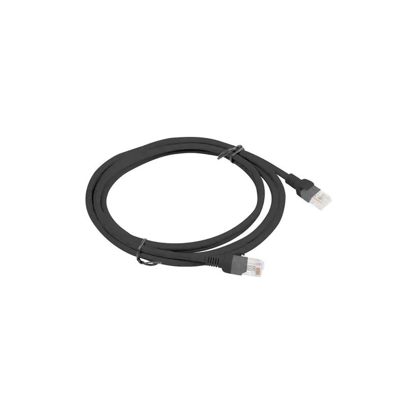 Patchcord Lanberg UTP kat.6 2m czarny