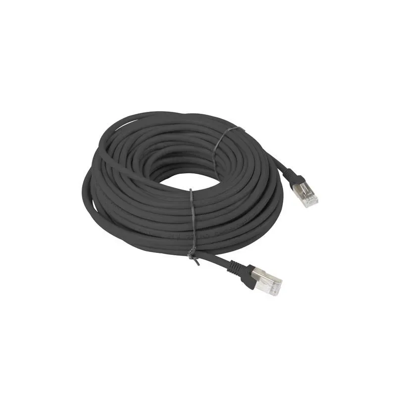 Patchcord Lanberg UTP kat.6 20m czarny | PartsPC.pl