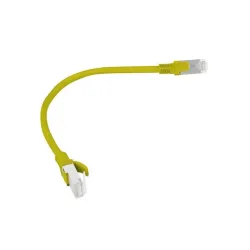 Patchcord Lanberg UTP kat.6 0,25m żółty
