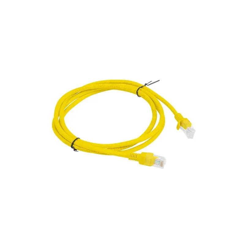 Patchcord Lanberg UTP kat.6 1,5m żółty