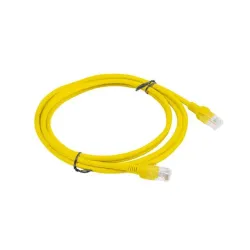 Patchcord Lanberg UTP kat.6 2m żółty