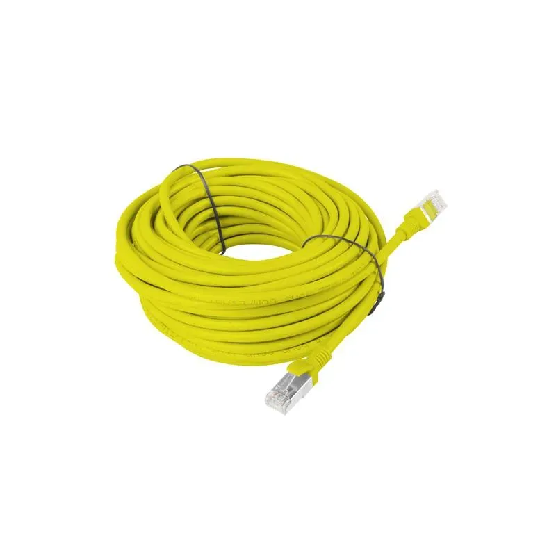 Patchcord Lanberg UTP kat.6 15m żółty