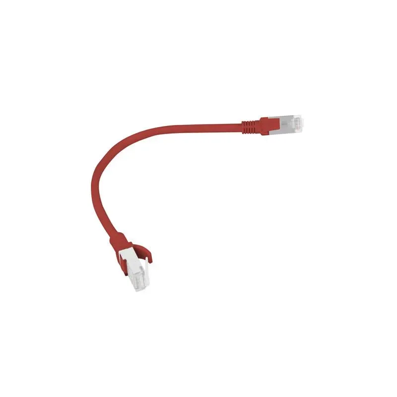 Patchcord Lanberg UTP kat.6 0,25m czerwony