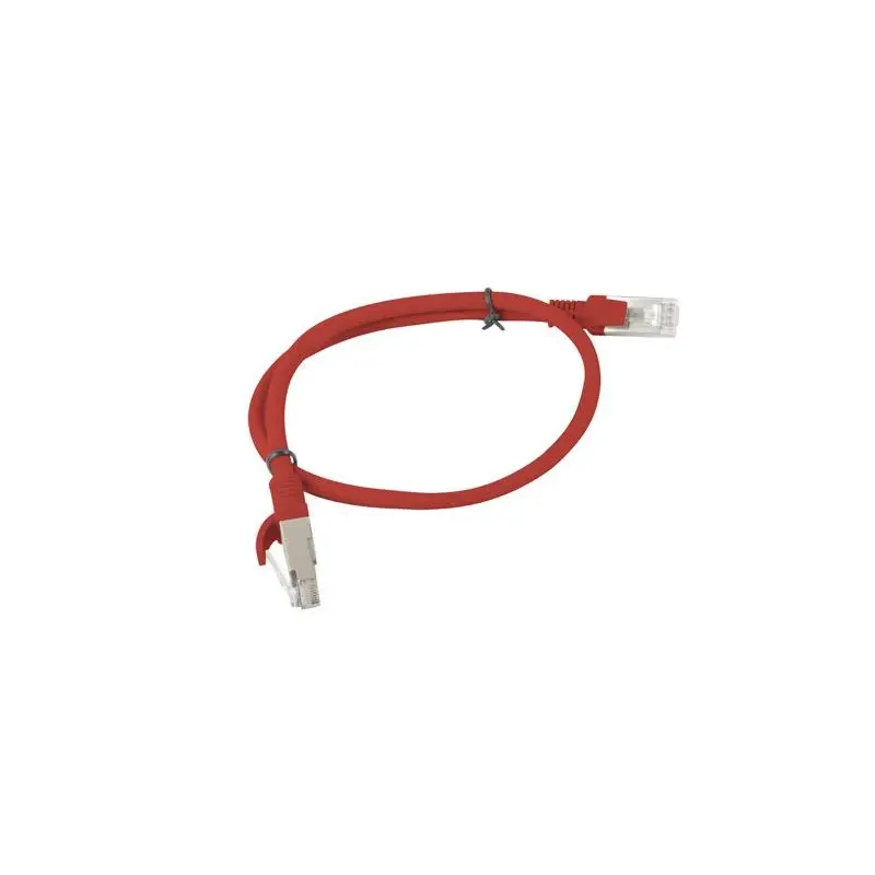 Patchcord Lanberg UTP kat.6 0,5m czerwony