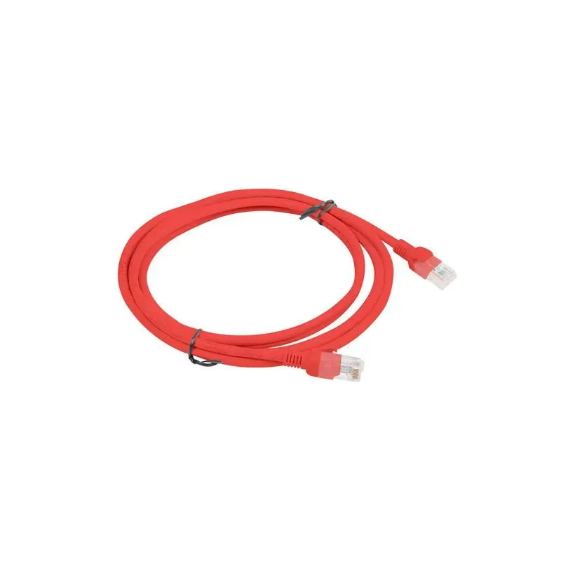Patchcord Lanberg UTP kat.6 2m czerwony