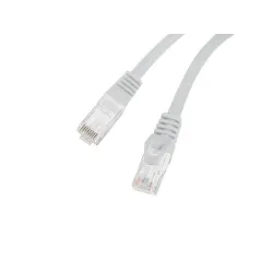 Patchcord Lanberg UTP kat.6 1,5m LSZH CU fluke passed szary