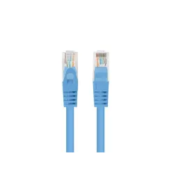 Patchcord Lanberg UTP kat.5e 3m niebieski 10-Pack