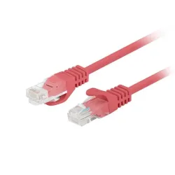 Patchcord Lanberg UTP kat.5e 1,5m czerwony 10-Pack