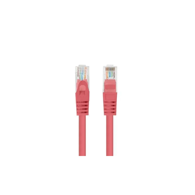 Patchcord Lanberg UTP kat.6 3m czerwony 10-Pack