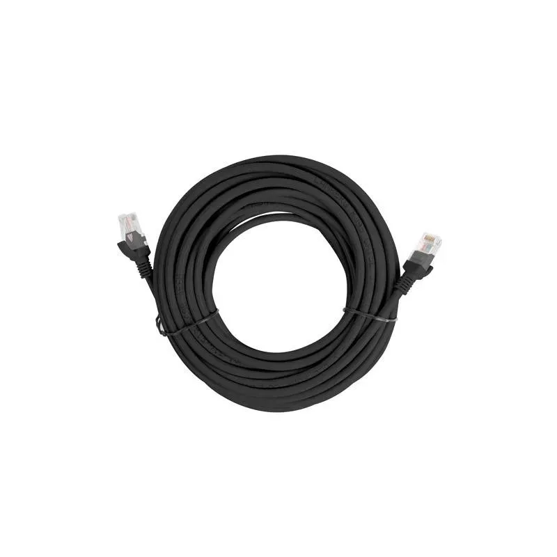 Patchcord Lanberg UTP kat.5e 5m czarny box fluke passed
