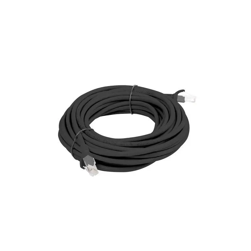 Patchcord Lanberg UTP kat.5e 5m czarny box fluke passed