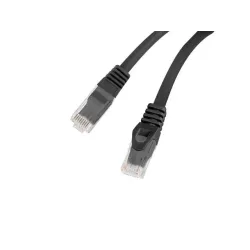 Patchcord Lanberg UTP kat.6 20m LSZH CU fluke passed czarny