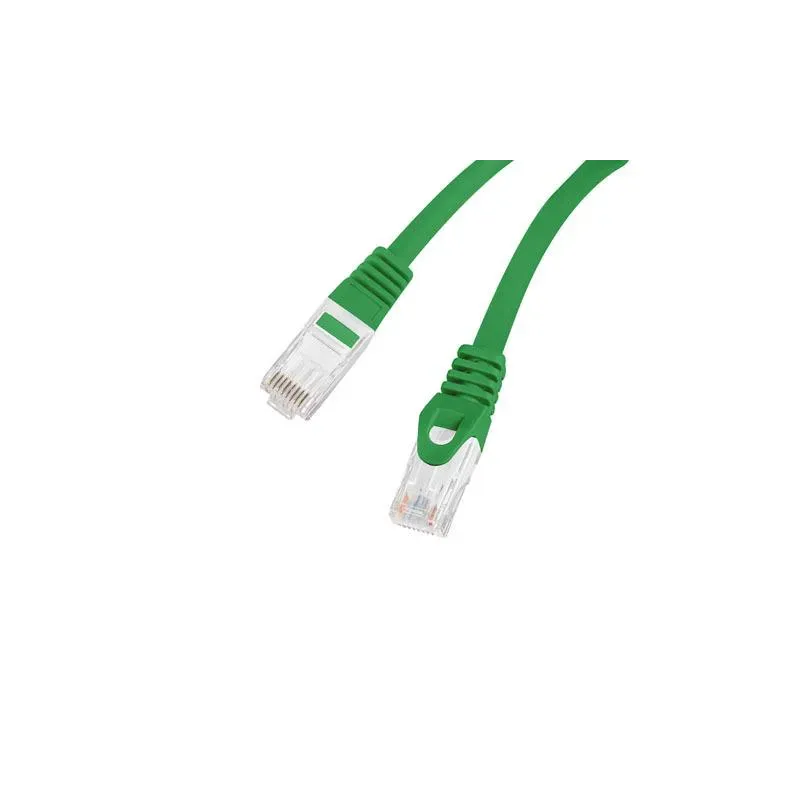 Patchcord Lanberg UTP kat.6 20m LSZH CU fluke passed zielony
