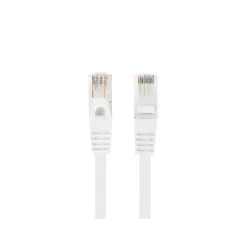 Patchcord Lanberg UTP kat.6 1,5m LSZH CU fluke passed biały