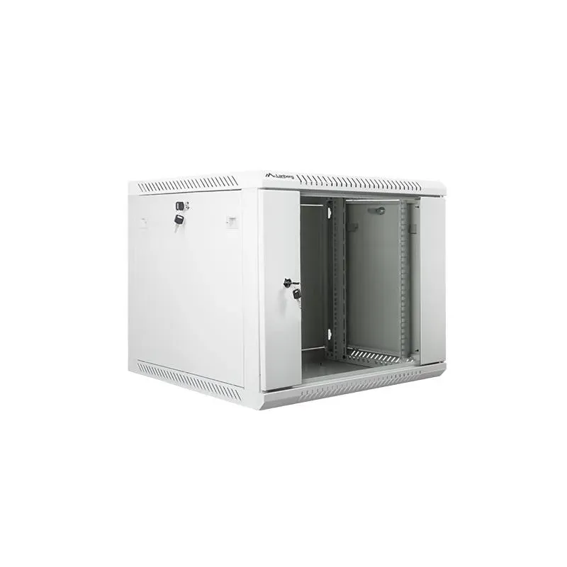 Szafa instalacyjna Rack wisząca 19" 9U 600x600 szara Lanberg (flat pack)
