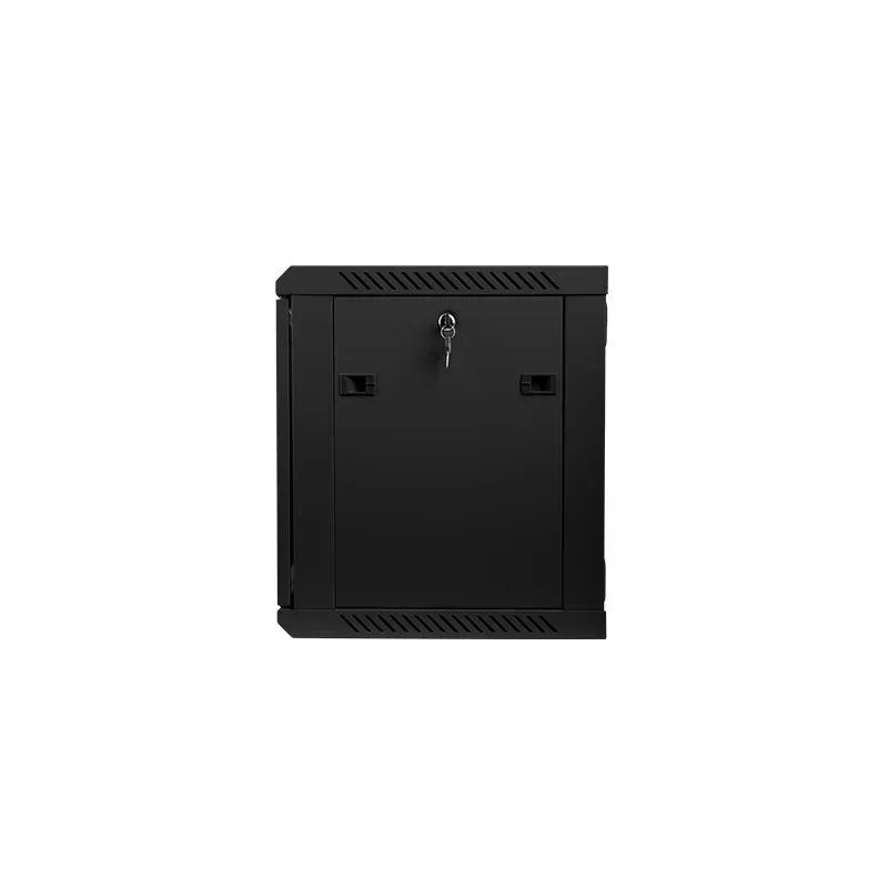 Szafa instalacyjna Rack wisząca 19" 9U 600x450 czarna Lanberg (flat pack)