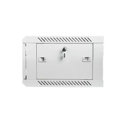 Szafa instalacyjna Rack wisząca 19" 4U 600x450 szara Lanberg (flat pack)
