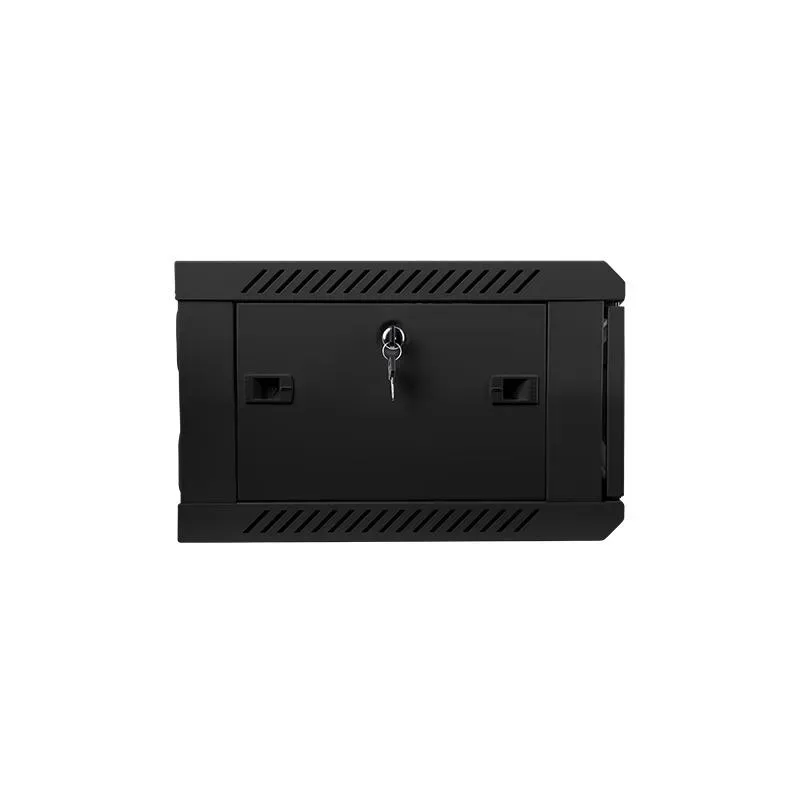 Szafa instalacyjna Rack wisząca 19" 4U 600x450 czarna Lanberg (flat pack)