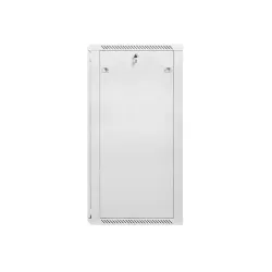 Szafa instalacyjna Rack wisząca 19" 27U 600x600 szara Lanberg (flat pack)