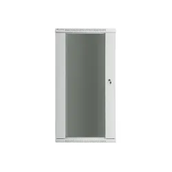 Szafa instalacyjna Rack wisząca 19" 27U 600x450 szara Lanberg (flat pack)