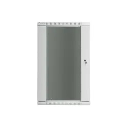 Szafa instalacyjna Rack wisząca 19" 22U 600x600 szara Lanberg (flat pack)